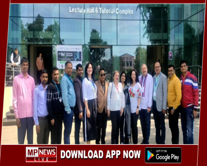 अतिथि देवो भव को चरितार्थ किया मंगलायतन विश्वविद्यालय जबलपुर ने