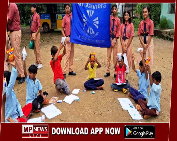 सेंट जेवियर्स हाई स्कूल, शांतिनगर में कक्षा दसवीं के छात्रों द्वारा कम्युनिटी ट्रांसफॉर्मेशन प्रोग्राम किया गया संपन्न