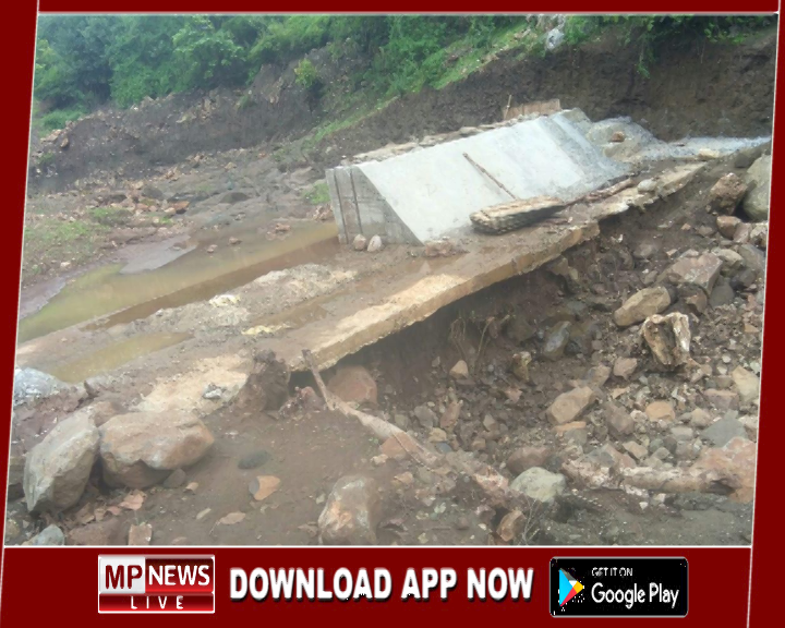 गणेशपुर में घटिया चेकडेम निर्माण एवं वित्तीय अनियमितता के खिलाफ जनपद सदस्य ने कलेक्टर से की शिकायत