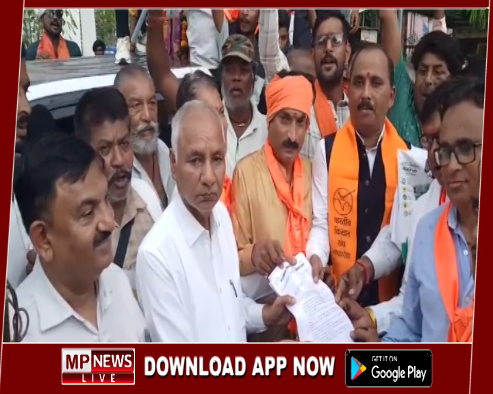 भारतीय किसान संघ का प्रदेश व्यापी आंदोलन, ट्रैक्टर रैली में पहुंचे किसान, प्रदेश सरकार को दी चेतावनी