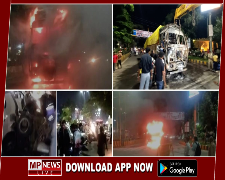 इंदौर में ट्रक में मचाया तांडव, बेलगाम ट्रक ने 15 को मारी टक्कर, तीन की मौत