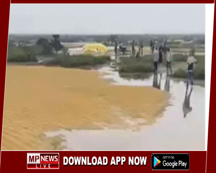 बारिश से श्योपुर के खेतो में रखा धान बहा, इंदौर-भोपाल में हुई वर्षा, धार, झाबुआ, बड़वानी, अलीराजपुर में भारी वर्षा की चेतावनी