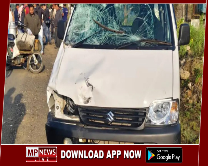 जबलपुर-भोपाल मार्ग पर वैन की टक्कर से बुजुर्ग की मौत, वैन जब्त, चालक फरार