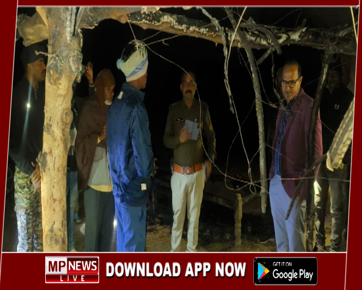 चूल्हे की आग झोपड़ी में फैलने से चार महीने का मासूम जिंदा जला, माता-पिता खेत में दे रहे थे पानी