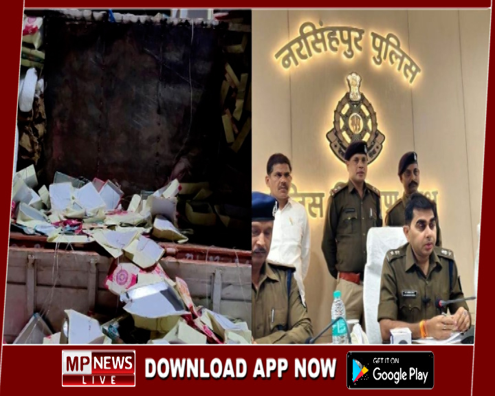 मिठाई के खाली डिब्बों के नीचे गुप्त बंकर में मिली 50 लाख की अवैध शराब, दो तस्कर गिरफ्तार