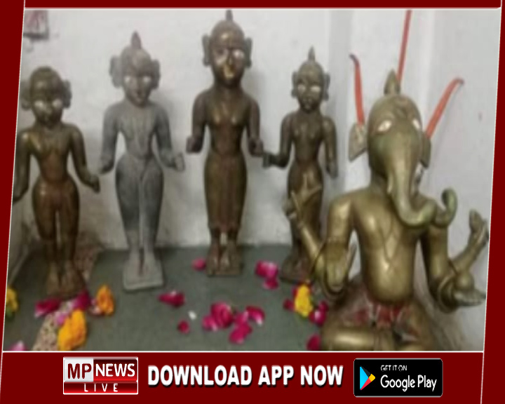 बोरे में मिलीं 400 साल पुरानी मूर्तियां, अष्टधातु से निर्मित 5 प्रतिमाएं मिलने से क्षेत्र में चर्चा व्याप्त
